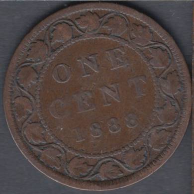 1888 - VG - Canada Large Cent