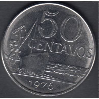 1976 - 50 Centavos - Bresil