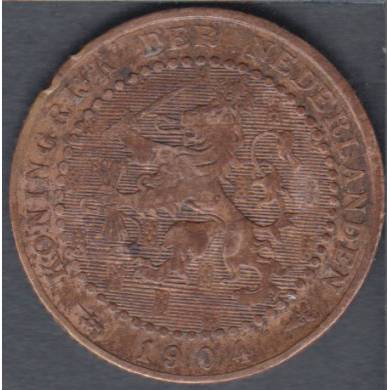 1904 - 1 Cent - Pays Bas