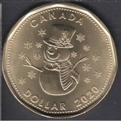 2020 - B.Unc - Christmas - Canada Dollar