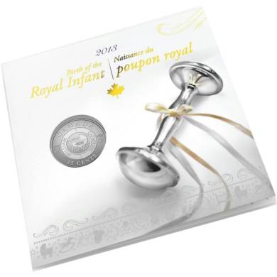 2013 Canada 25 Cents - Birth of the Royal Infant