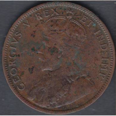 1914 - F/VF - Canada Large Cent