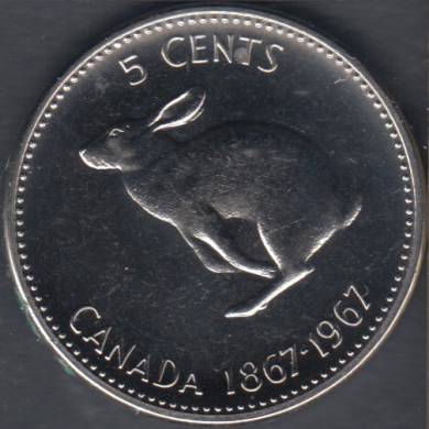 1967 - Specimen - Canada 5 Cents