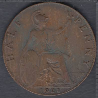 1921 - Half Penny - Great Britain