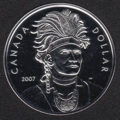 2007 - NBU - Argent .925 - Canada Dollar