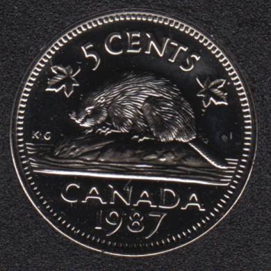 1987 - NBU - Canada 5 Cents