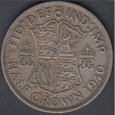 1940 - Half Crown - Grande Bretagne
