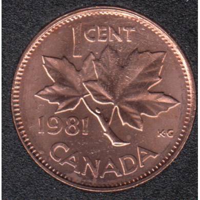 1981 - B.Unc - Canada Cent