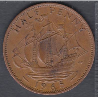 1965 - Half Penny - Great Britain
