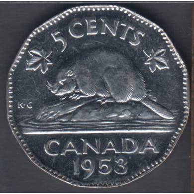 1953 - NSF - AU - Canada 5 Cents