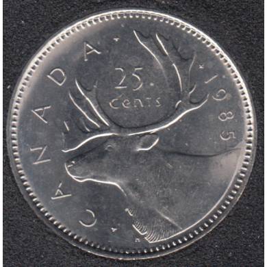 1985 - B.Unc - Canada 25 Cents