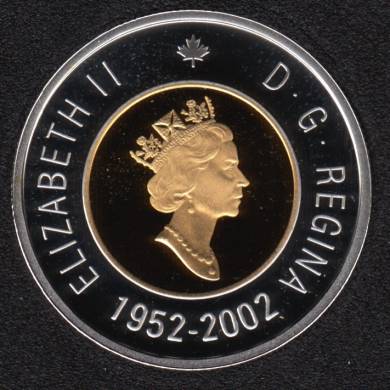 2002 - 1952 - Proof - Argent - Canada 2 Dollar
