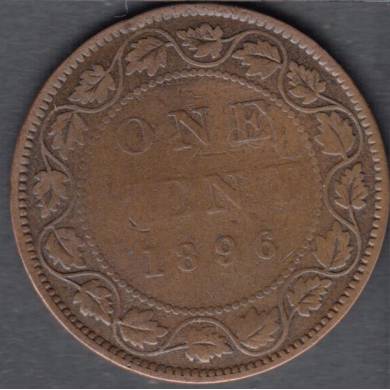 1896 - VG/F - Canada Large Cent