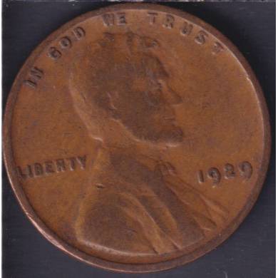 1929 - VG - Lincoln Small Cent USA