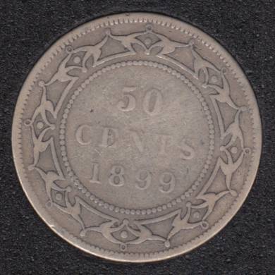 1899 - W '9' - 50 Cents - Newfoundland