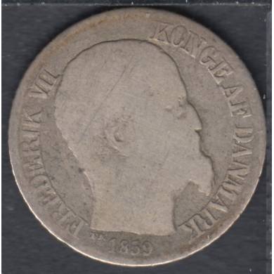 1859 - 5 Cents - Danish West Indies