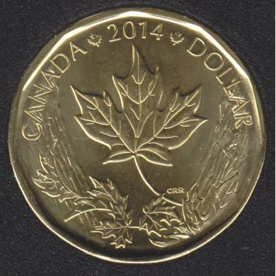 2014 - B.Unc - O Canada - Canada Dollar