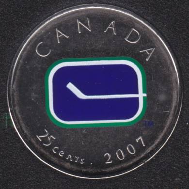 2007 - NBU - Jets Winnipeg - Canada 25 Cents