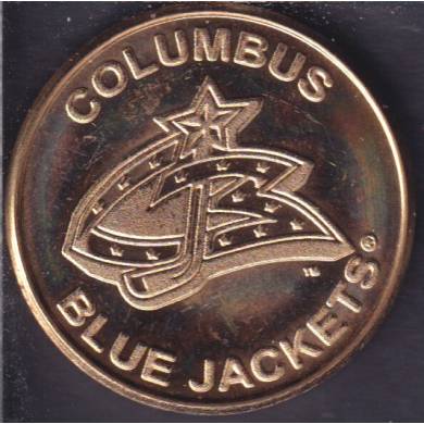 Colombus Blue Jackets LNH - Hockey - Jeton - 22 MM