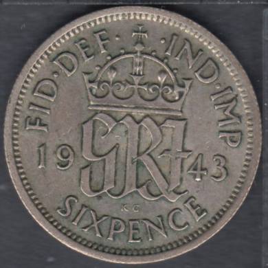 1943 - 6 Pence - Great Britain