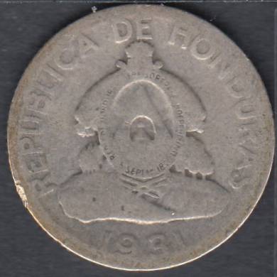 1931 - 20 Centavos - Honduras