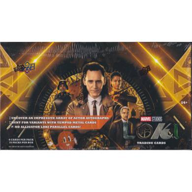 2023 Upper Deck Marvel Loki Season 1 Trading Cards Hobby Box - COURRIEL OU APPEL POUR SAVOIR LE PRIX!!