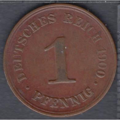 1900 A - 1 Pfennig - Germany