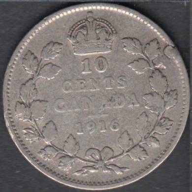1916 - VG - Canada 10 Cents