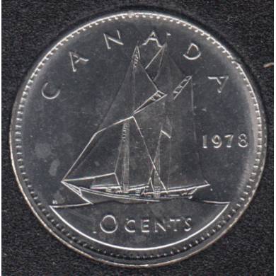 1978 - B.Unc - Canada 10 Cents