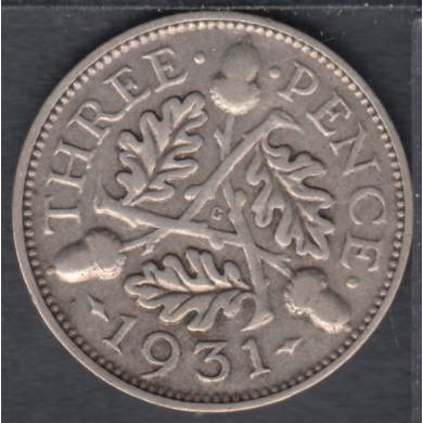 1931 - 3 Pence - Grande Bretagne