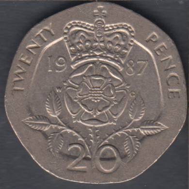 1987 - 20 Pence - Great Britain