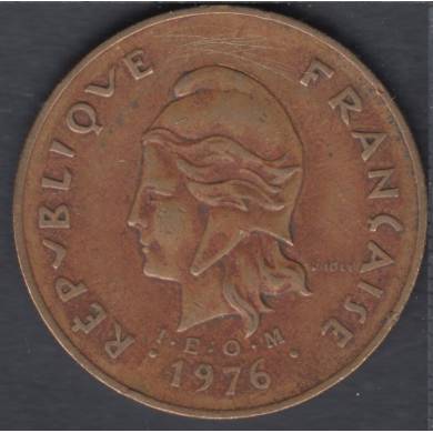 1976 - 100 Francs - Polynsie Francaise - France