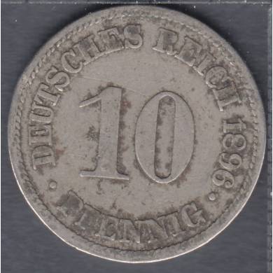 1896 A - 10 Pfennig - Germany