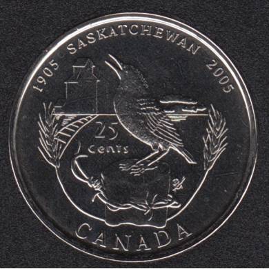 2005 P - NBU - Saskatchewan - Canada 25 Cents