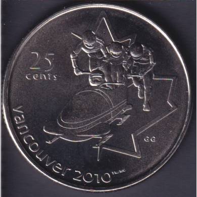 2008 - #4 NBU - Bobsleigh - Canada 25 Cents