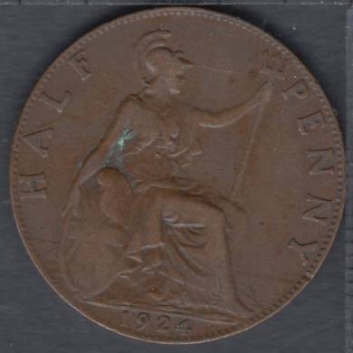 1924 - Half Penny - Great Britain