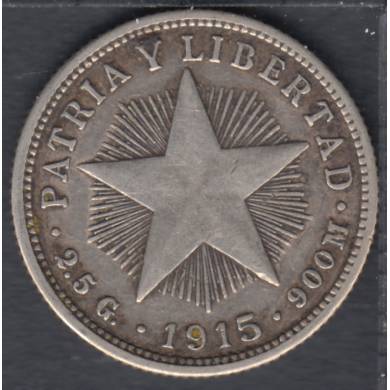1915 - 10 Centavos - Cuba