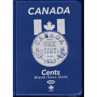 1¢ Album Canada Uni-Safe (Petite Cents) Pas de Date
