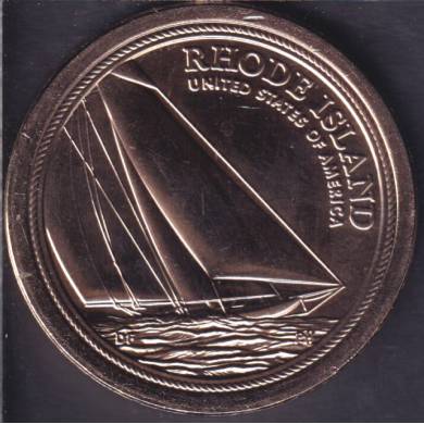 2022 D - B.Unc - Rhode Island - Dollar USA