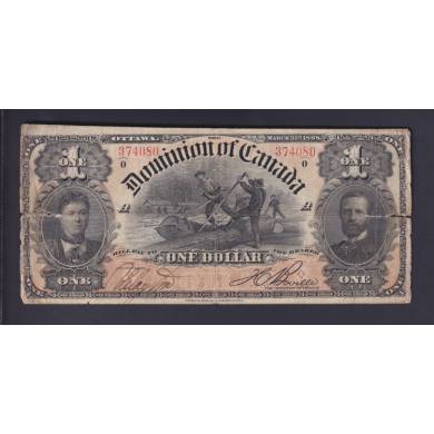 1898 $1 Dollar - VF - Dominion of Canada