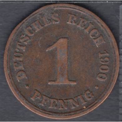 1900 D - 1 Pfennig - Gernany