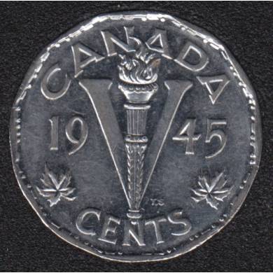 1945 - Canada 5 Cents