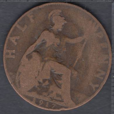 1917 - Half Penny - Great Britain