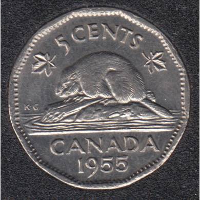 1955 - Canada 5 Cents
