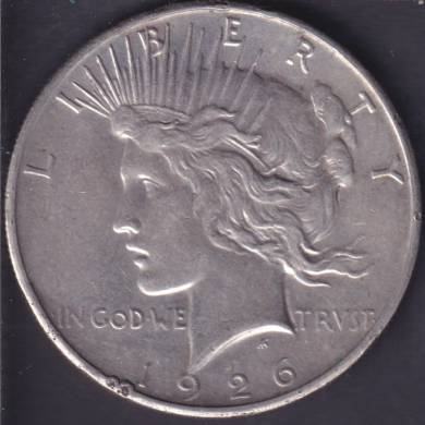 1926 S  - VF - Peace Dollar USA