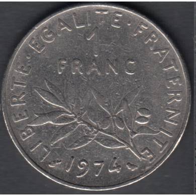 1974 - 1 Franc - France