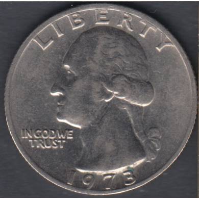 1973 - AU - Washington - 25 Cents