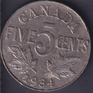 1934 - VF - Canada 5 Cents