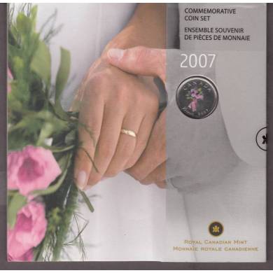2007 - 25 Cents -  Ensemble-cadeau  Mariage