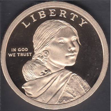 2013 S - Proof - Sacagawea - Treaty with the Delawares - 1$